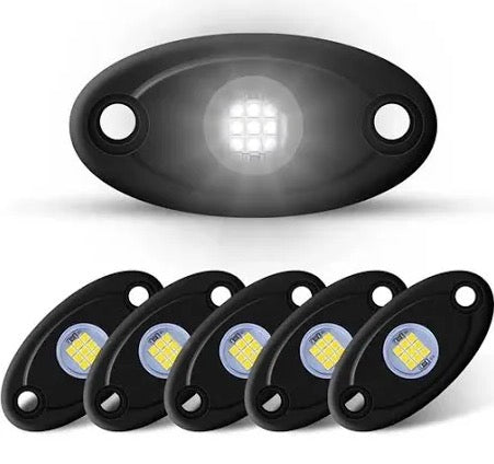 6 Piece LED Rocklight 24 Pack